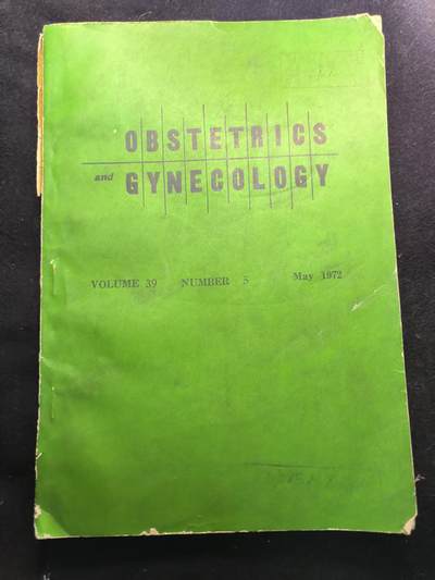 （450件拍品！制服徽章盛宴）罗岚⭐爱藏⭐年前甄选大拍场-店主清仓处理-分享拍场额外现金红包（实体经营） - 《Obstetrics and Gynecology》1972年第五期（《妇产科学》）期刊 美国妇产科学院的官方学术刊物