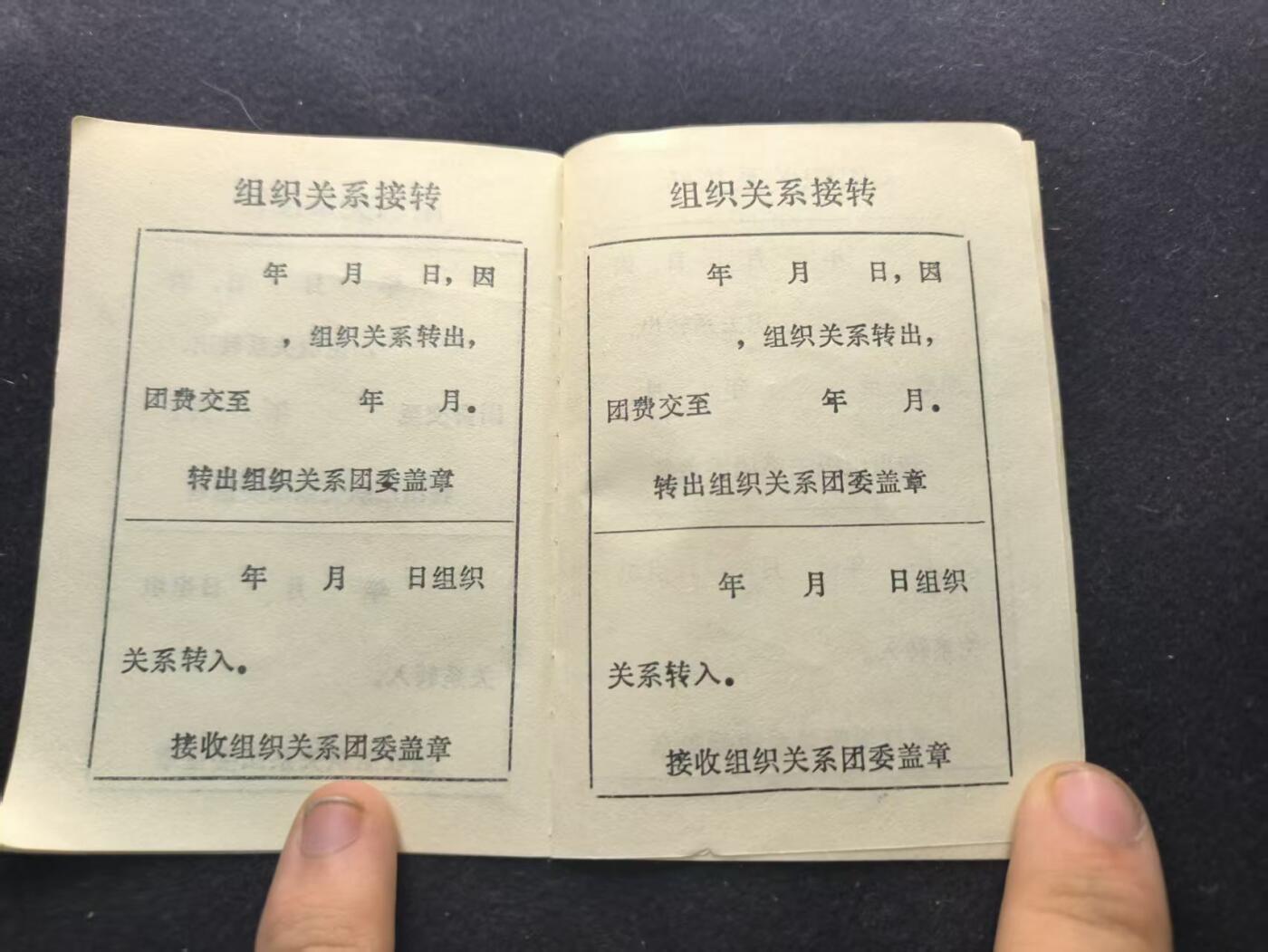 （450件拍品！制服徽章盛宴）罗岚⭐爱藏⭐年前甄选大拍场-店主清仓处理-分享拍场额外现金红包（实体经营） 上世纪入团册一本