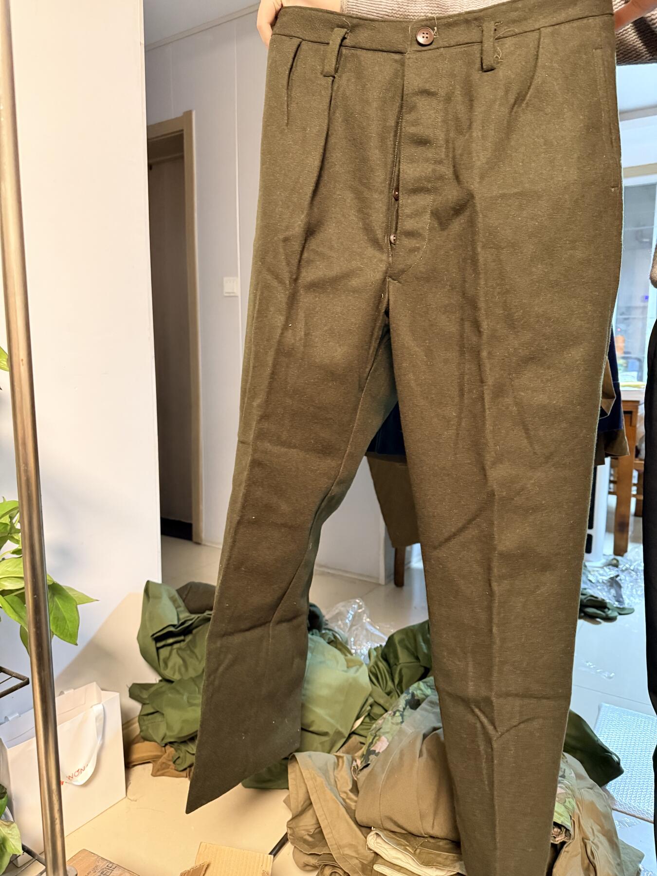 （450件拍品！制服徽章盛宴）罗岚⭐爱藏⭐年前甄选大拍场-店主清仓处理-分享拍场额外现金红包（实体经营） su-M65式陆船运麦尔登呢服 全新原套1号尺码  冬季完美出片  101、小王同款