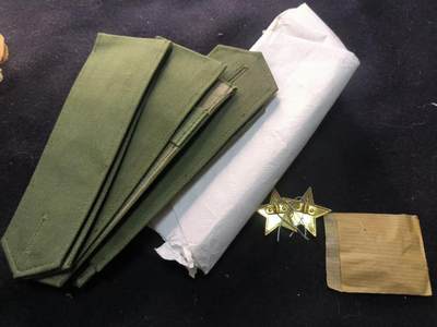 （450件拍品！制服徽章盛宴）罗岚⭐爱藏⭐年前甄选大拍场-店主清仓处理-分享拍场额外现金红包（实体经营） - su-M85式连以下干部肩章一组（带肩徽）