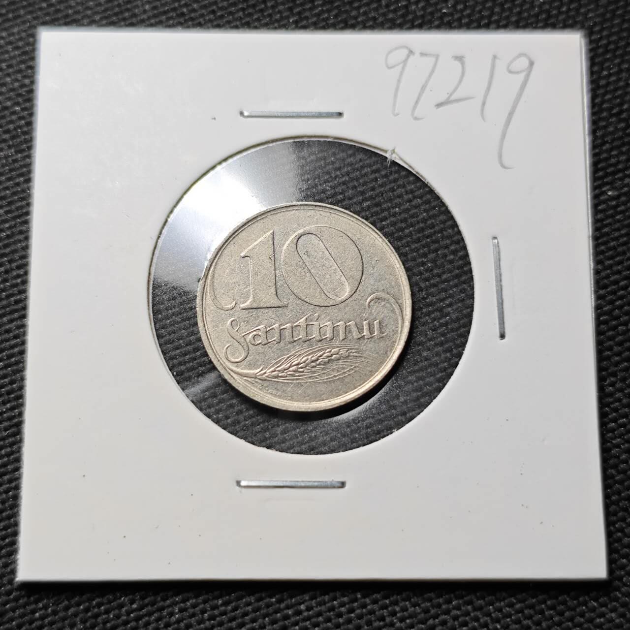 KK钱币收藏小铺  第397期 百期特怕（四拍之一） 2月预留时间 周末发货  1922拉脱维亚10分