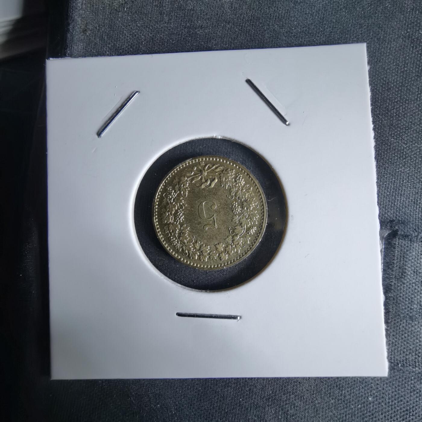 沼泽如烟--第992场 瑞士1987年五分