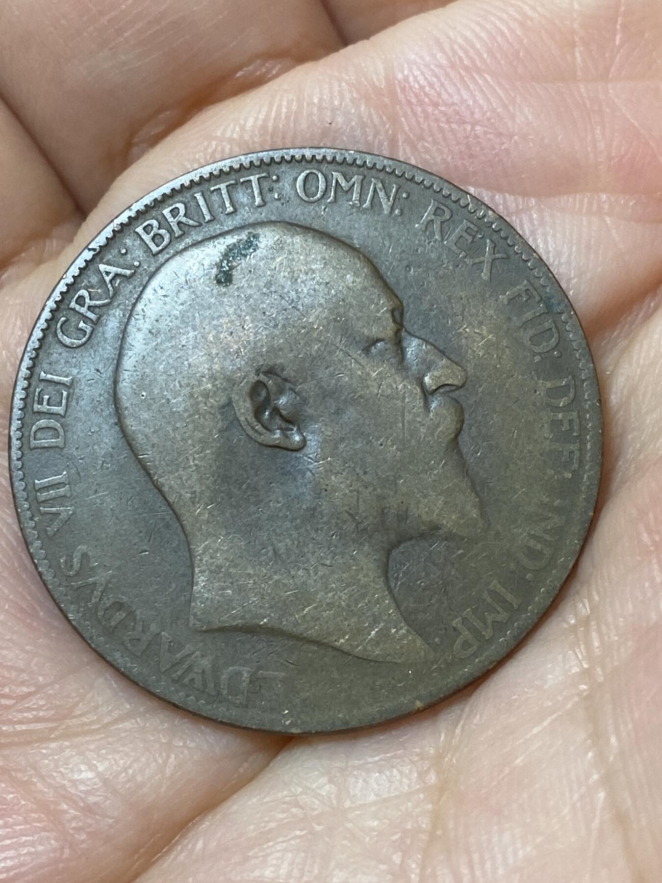 2026年第二十三场(总第一百九十二场）外国好品散币场(年后发货) 英国🇬🇧1906年1便士(爱德华七世时期)