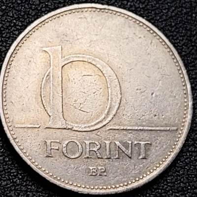 泉币菌-第187场- 精品福利场 （本周五和之前拍的 2月14日发货） - 1995 匈牙利10福林25mm 欧洲币