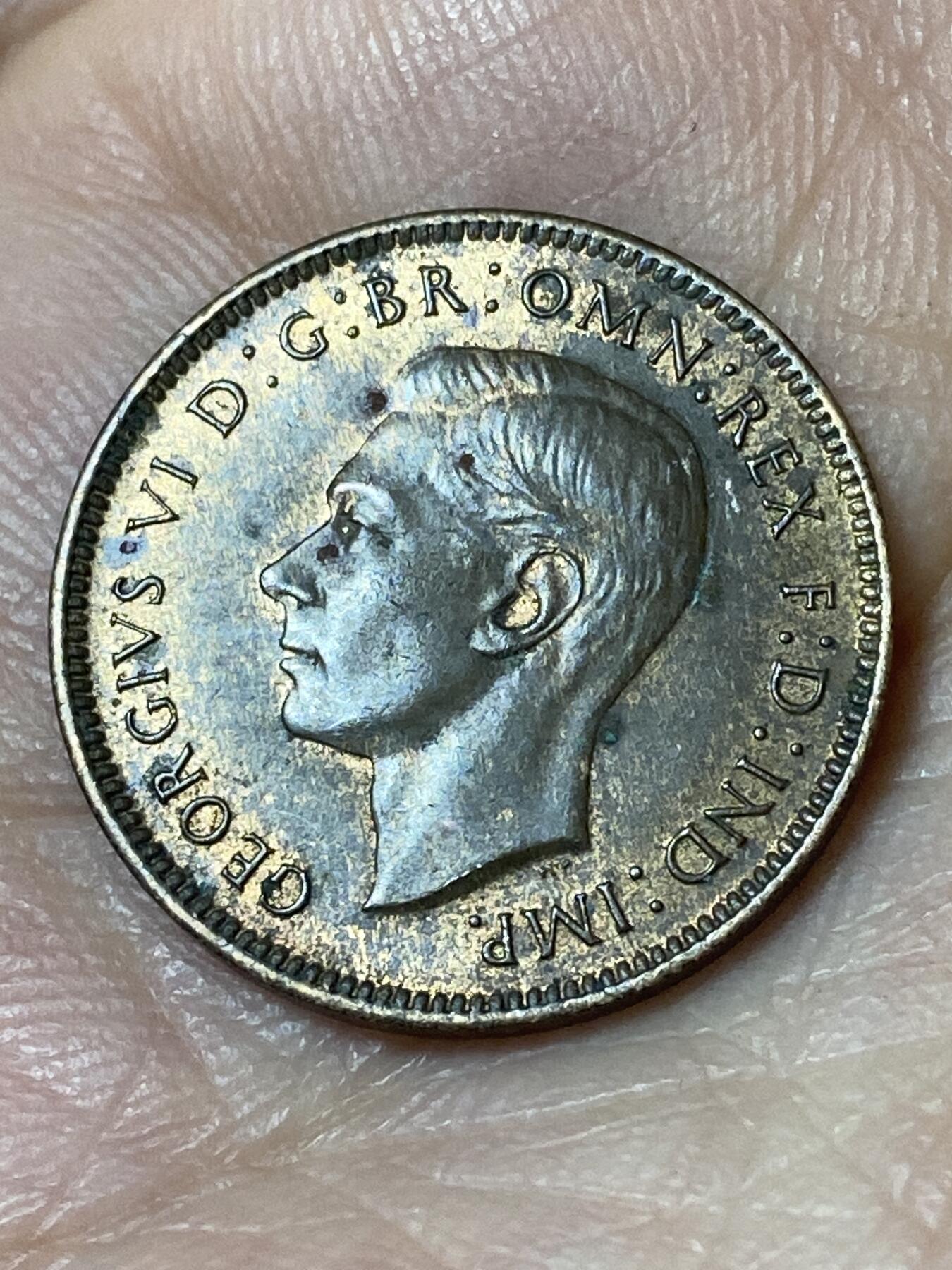 2026年第二十四场(总第一百九十三场）外国好品散币场(免佣金) 英国🇬🇧1941年1法新(乔治六世第一版)