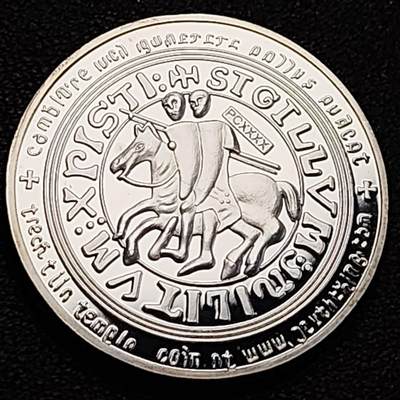 泉币菌-第187场- 精品福利场 （本周五和之前拍的 2月14日发货） - 纪念品 马剑骑士 纪念章 40×3mm