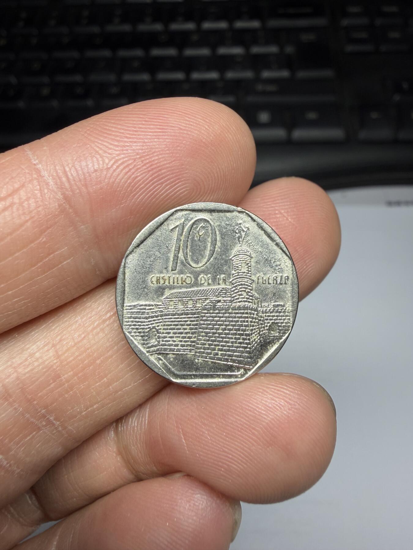 2025年集古藏今外币拍卖第二期-第7场—（总第307拍），可以寄存60天，满160元包邮。 2009年古巴10分