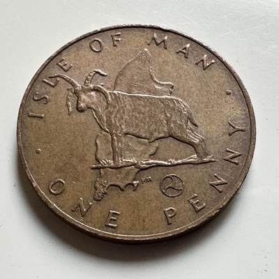 🌹外币初藏🌹🐯2026年第19场 快递已停，正月十五后再发 - 马恩岛1979年一便士