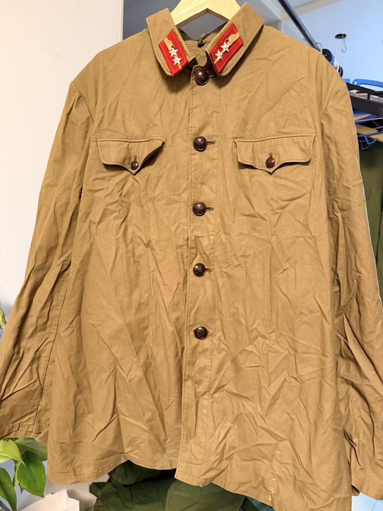 （450件拍品！制服徽章盛宴）罗岚⭐爱藏⭐年前甄选大拍场-店主清仓处理-分享拍场额外现金红包（实体经营） su-M55式陆装甲中士常服 二号尺码 基本全新库存品 （符号系早期鎏金复刻道具）