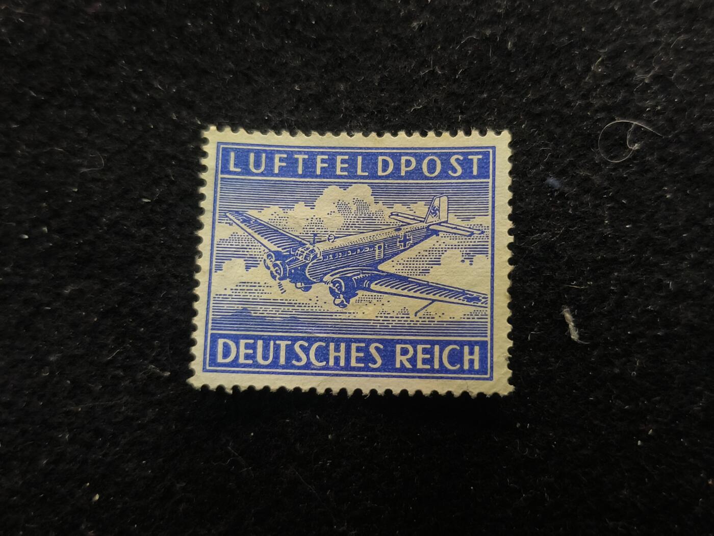 （450件拍品！制服徽章盛宴）罗岚⭐爱藏⭐年前甄选大拍场-店主清仓处理-分享拍场额外现金红包（实体经营） 德意志第三帝国国防军--无面值军用专线航空军邮邮票