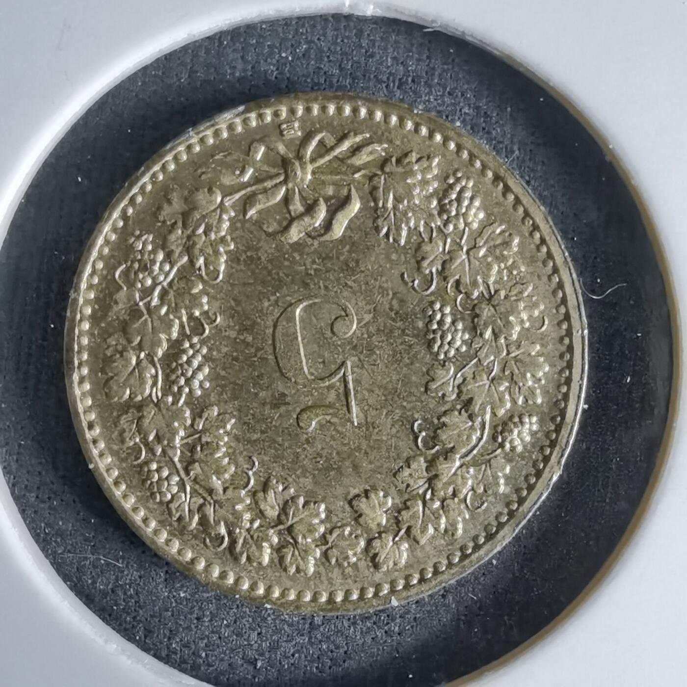 沼泽如烟--第992场 瑞士1987年五分