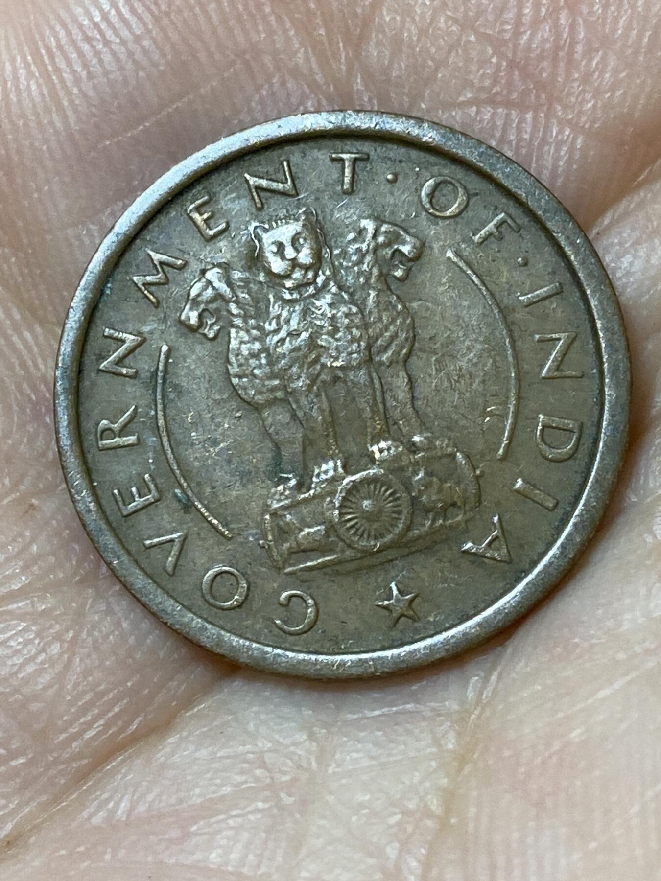 2026年第二十三场(总第一百九十二场）外国好品散币场(年后发货) 印度🇮🇳1952年1派斯(独立后首套第四版首发年，B版孟买造)