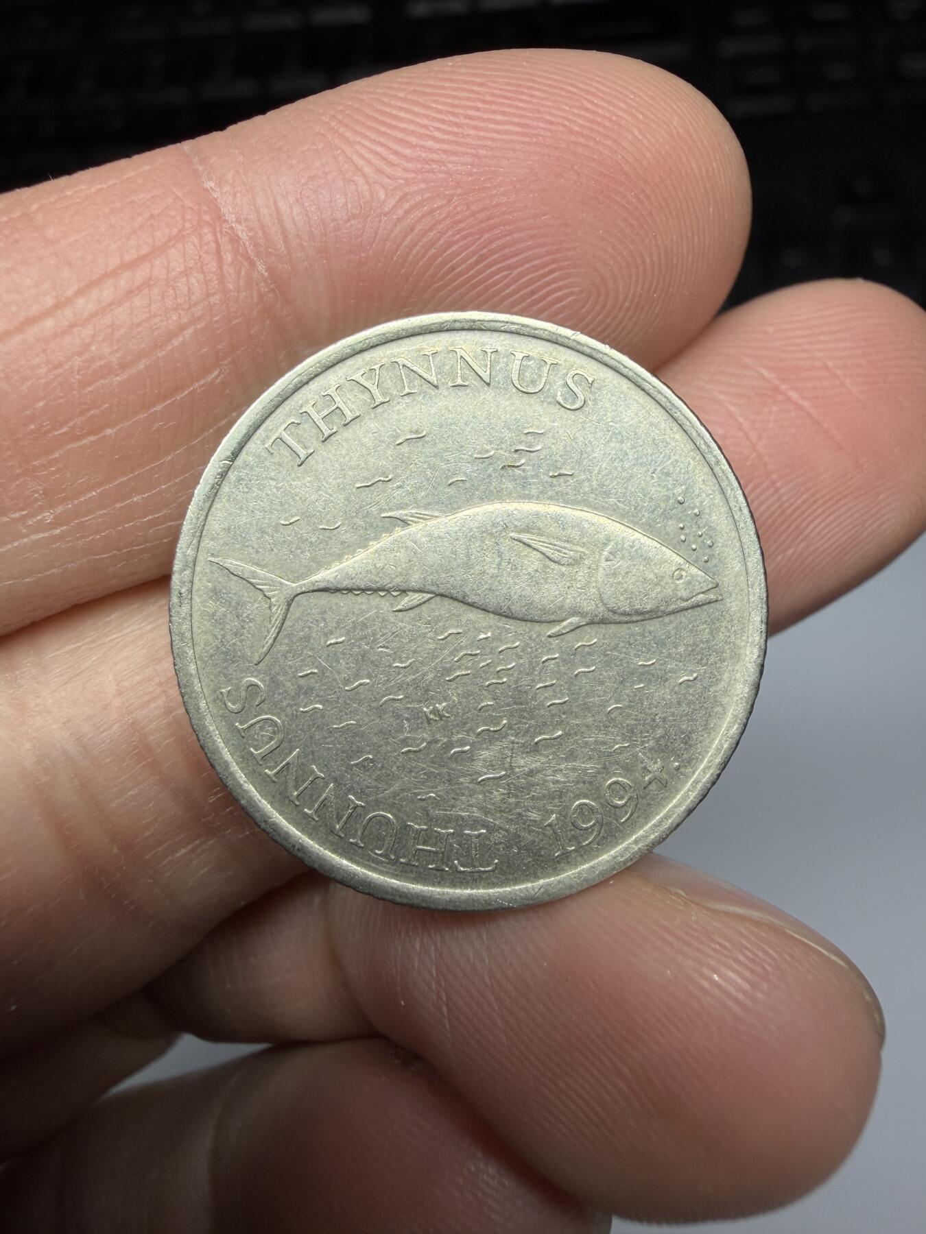 2025年集古藏今外币拍卖第二期-第7场—（总第307拍），可以寄存60天，满160元包邮。 1994年克罗地亚2库纳