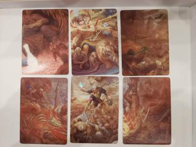 言遇卡牌【新春贺岁场2026.2.22晚22：00截拍】新人闲置欢迎捡漏 - 拼图散卡6张 问道东方 普卡