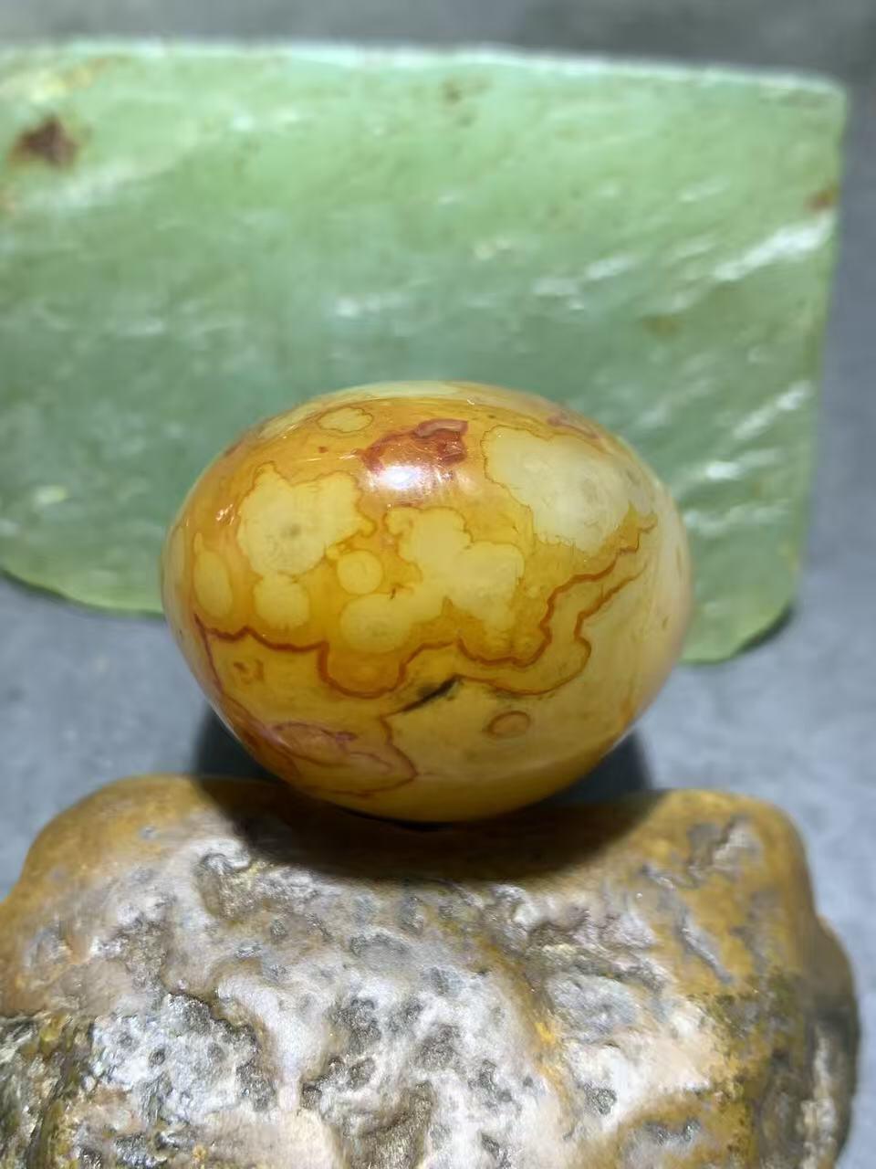 放福利！精美缠丝玛瑙原石一块！