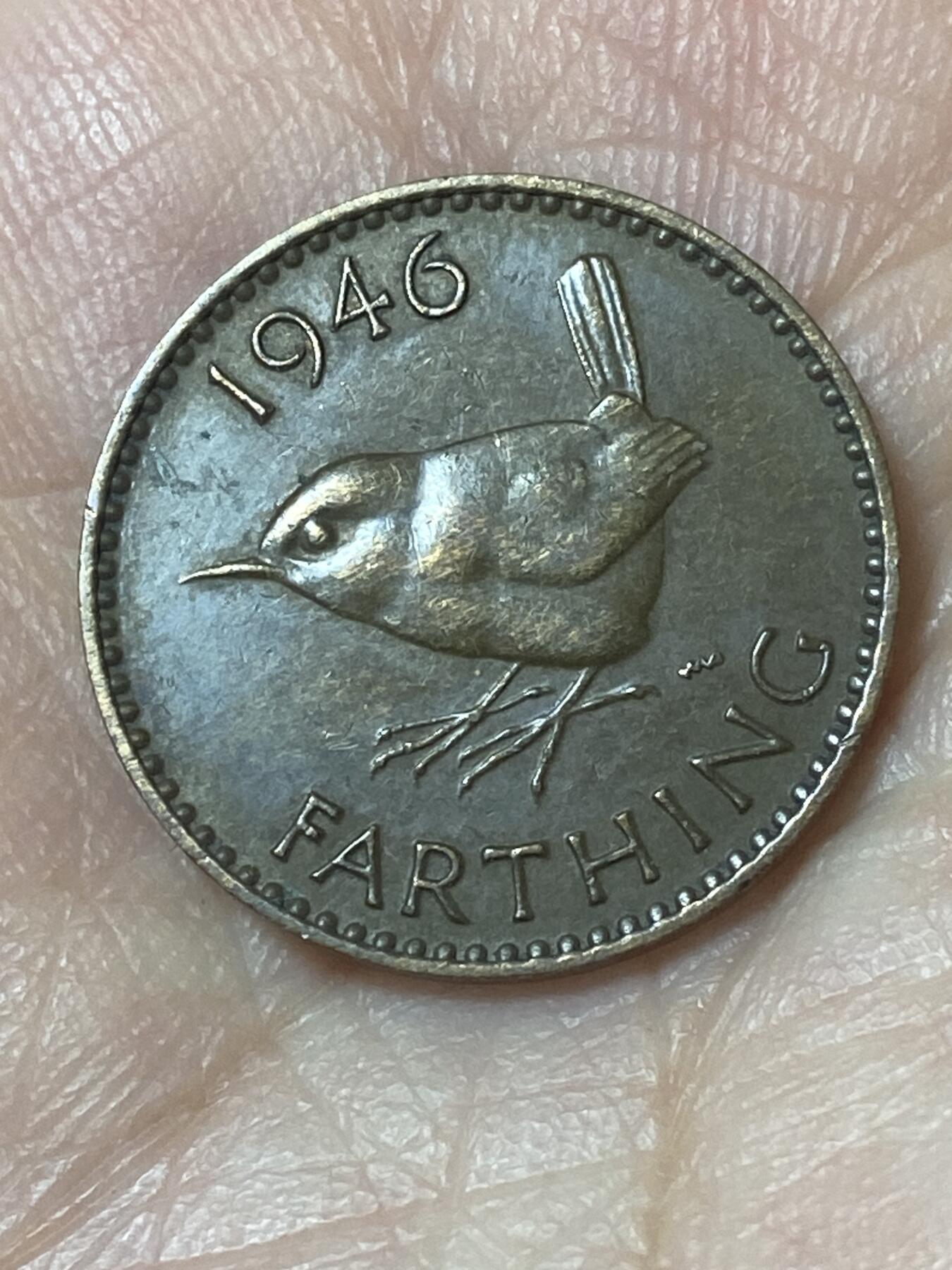 2026年第二十四场(总第一百九十三场）外国好品散币场(免佣金) 英国🇬🇧1946年1法新(乔治六世第一版)