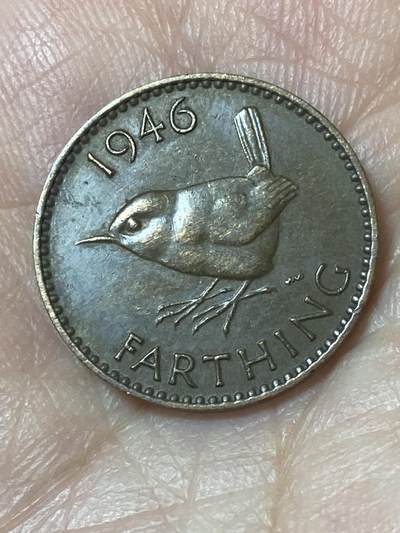 2026年第二十四场(总第一百九十三场）外国好品散币场(免佣金) - 英国🇬🇧1946年1法新(乔治六世第一版)