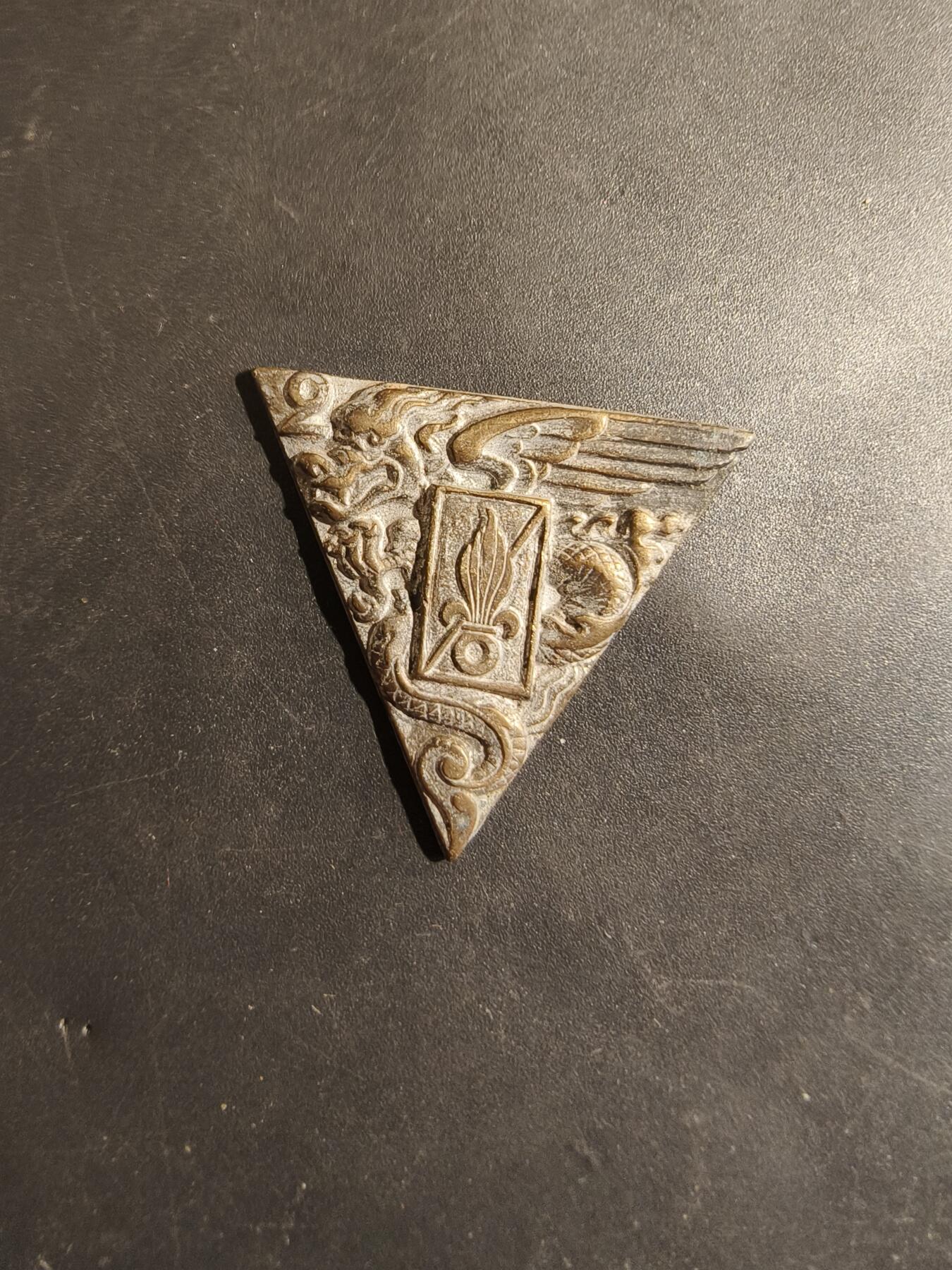 老王徽章第182期 法国外籍军团第2外籍伞兵团证章