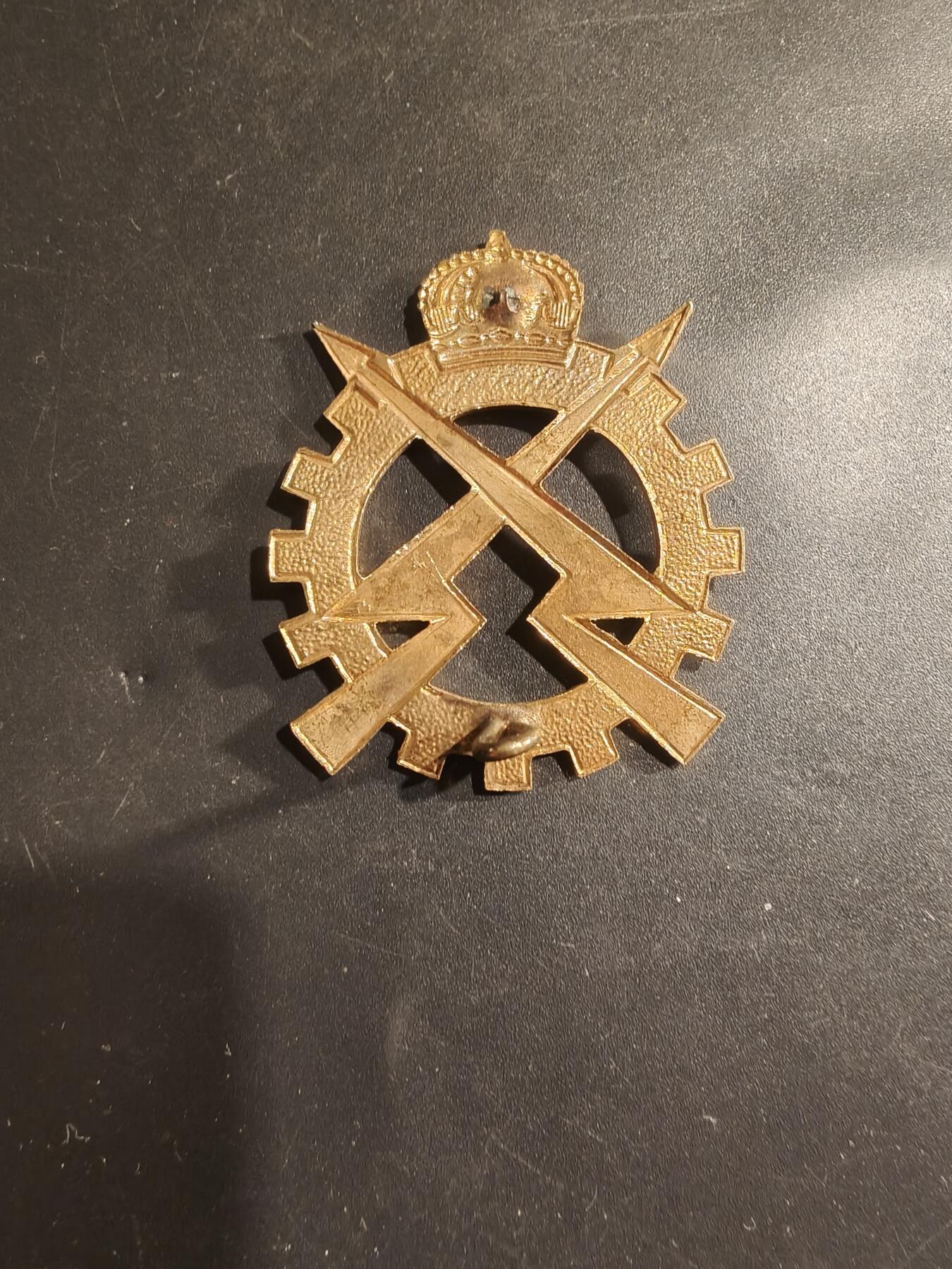 老王徽章第182期 比利时陆军后勤营贝雷帽徽