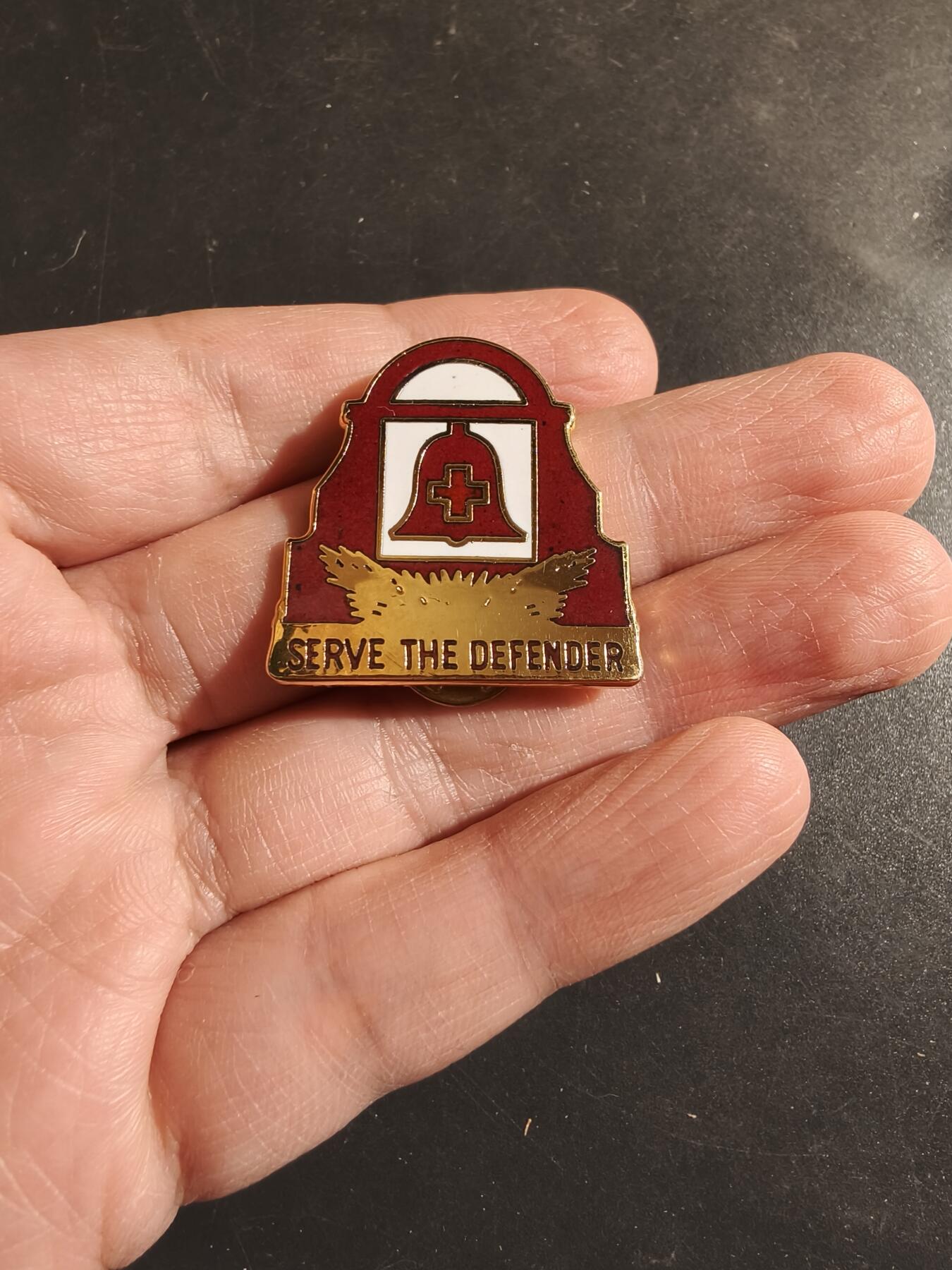 老王徽章第182期 美国陆军第349综合医院证章