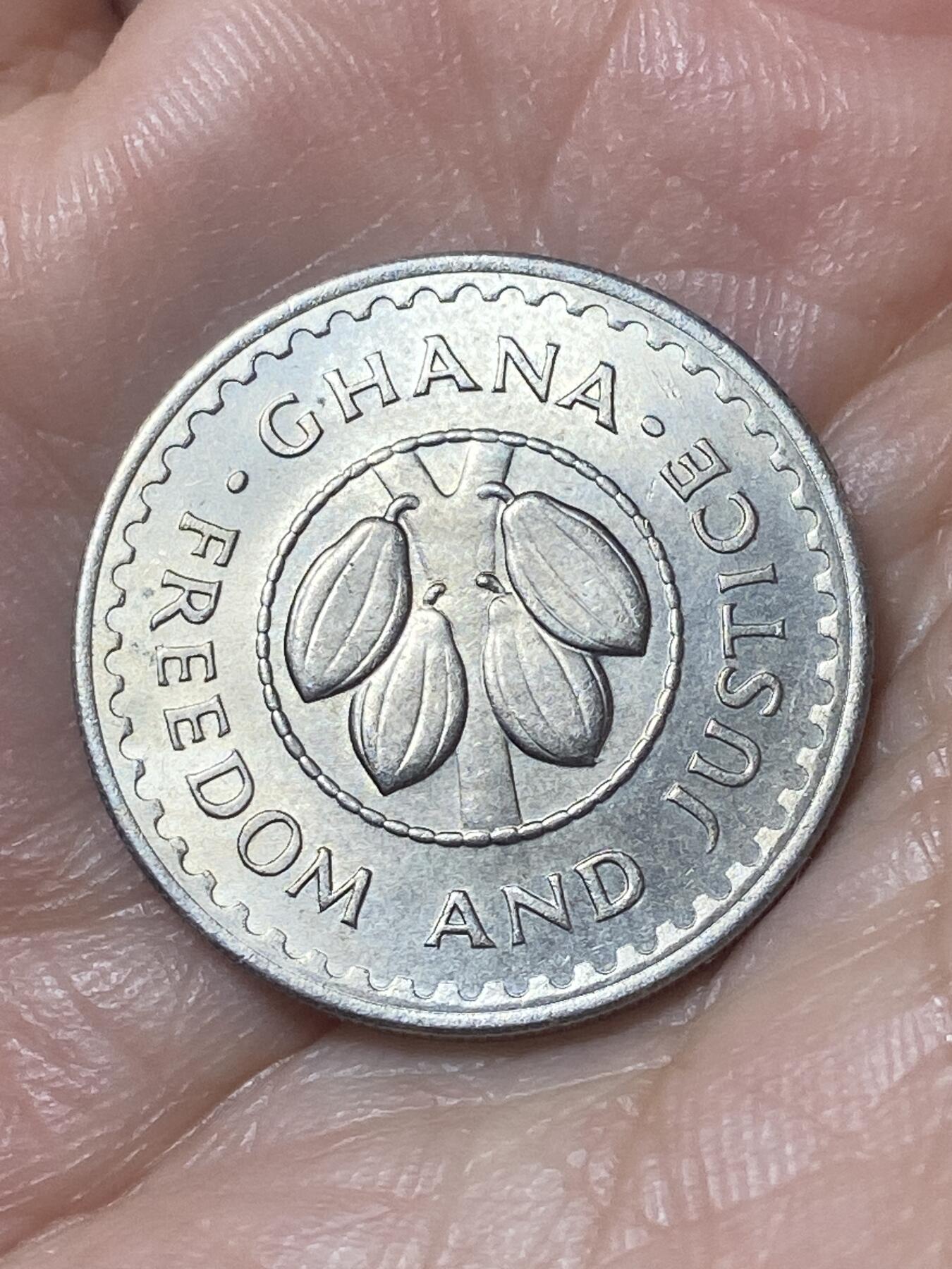 2026年第二十四场(总第一百九十三场）外国好品散币场(免佣金) 原光好品–加纳🇬🇭1967年10比塞瓦(独立后第三套首发年)