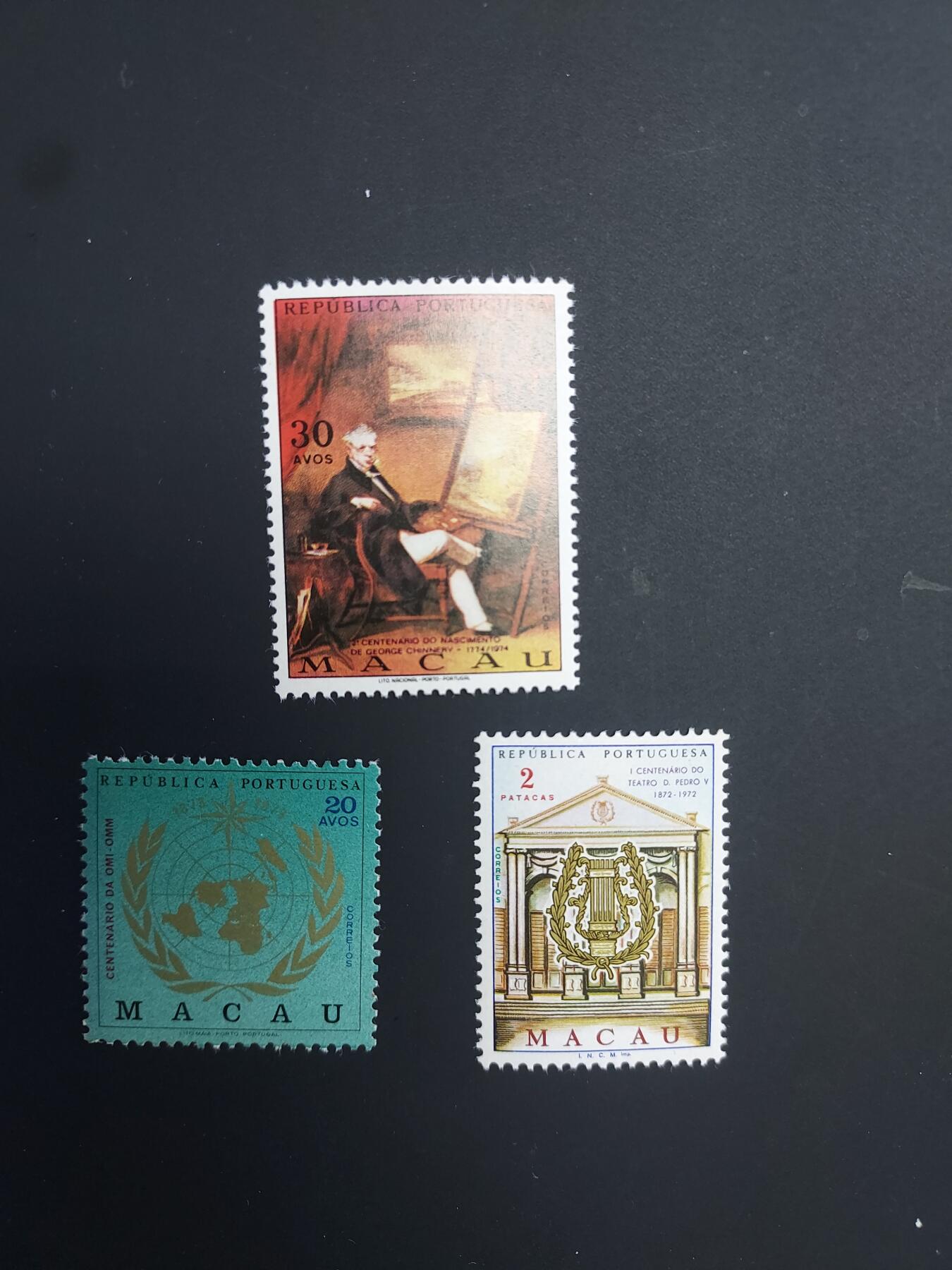 博彦收藏   2月28日 8点邮票专场 全场包邮 澳门纪念票3套 近全品/全品