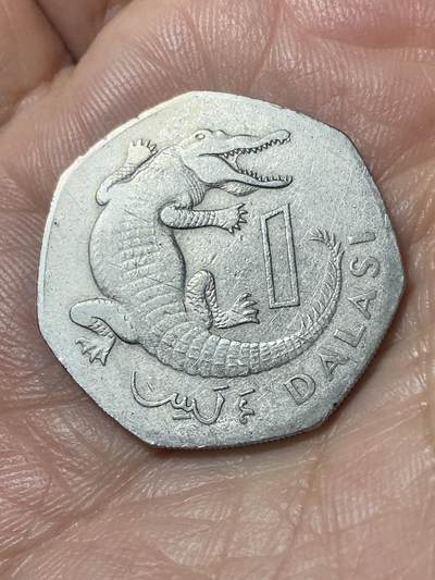 2026年第二十四场(总第一百九十三场）外国好品散币场(免佣金) - 冈比亚🇬🇲1998单年份1达拉西(独立后第二套第一版，铜镍材质无磁版)