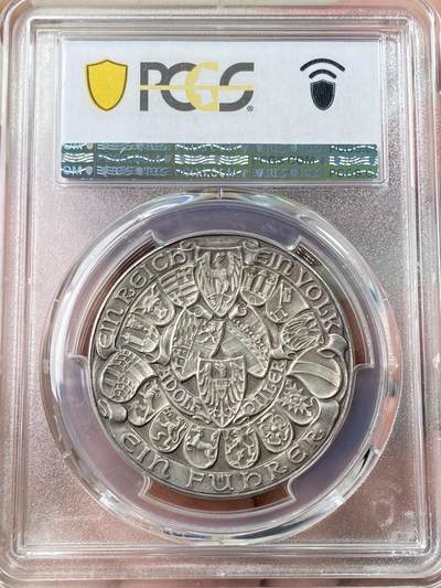 万国钱币拍卖第061期（马年首拍） PCGS SP63 1938年德国民族社会主义工人党纪念奥地利合并银章 两个德系民族正式双剑合璧 实现民族大一统 卡尔哥茨倾力设计