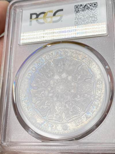 万国钱币拍卖第061期（马年首拍） PCGS MS64 1790年奥地利属荷兰狮子持剑护盾3弗洛林大银 布鲁塞尔造币厂铸 单年发行44000枚 仅在短暂的布拉班特革命期间发行 这是一场反对哈布斯堡王朝统治的起义 其设计摒弃了国王名字或形象 雄狮右手持剑左手自由盾 背面11个邦徽环绕 原味深打初铸状态 孔雀绿倒影式欧陆浓郁包浆均匀附着 高分越来越罕见的品种 错过难再的顶级收藏品 今年1月HA纽约63分成交价4500美金