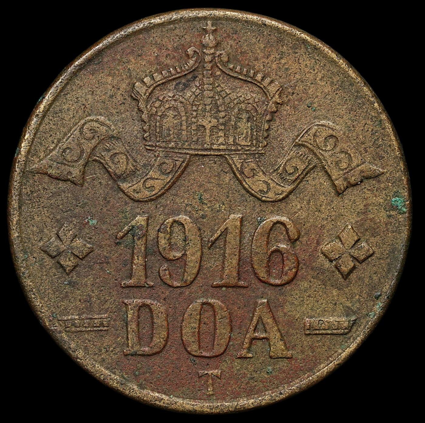 修遠堂世界钱币第105期，马年首拍 1916年德属东非 20 赫勒铜币