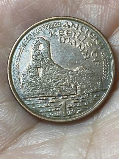 2026年第二十四场(总第一百九十三场）外国好品散币场(免佣金) - 英属马恩岛🇮🇲2002年1便士(伊丽莎白二世老年第二套)