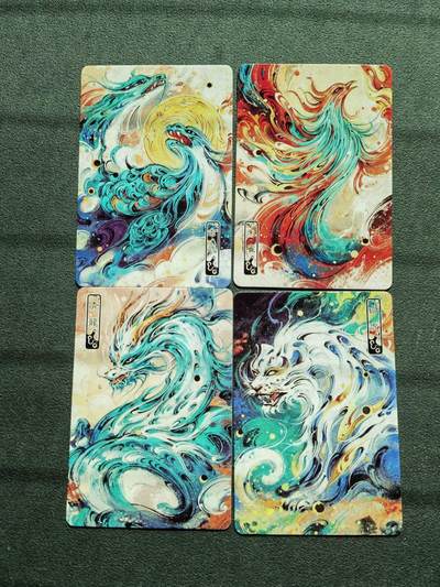 周四第100期阳大大卡牌拍卖第100期（持续收拍品，周六晚上九点截拍，进群福利早知道） - 【四相】可可瑞听 雪璃 四相 普卡4张