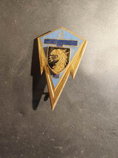 老王徽章第182期 - 法国第8通信团证章