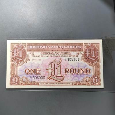 PCAI钱币  19-755  纸币小专场 - 英国一镑