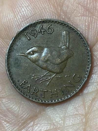 2026年第二十四场(总第一百九十三场）外国好品散币场(免佣金) - 英国🇬🇧1946年1法新(乔治六世第一版)