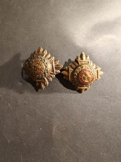 老王徽章第182期 - 英国军衔配饰一组     巴斯星    一战时期