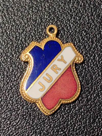 靖甫拍卖第四场 - 法国铜珐琅徽章 