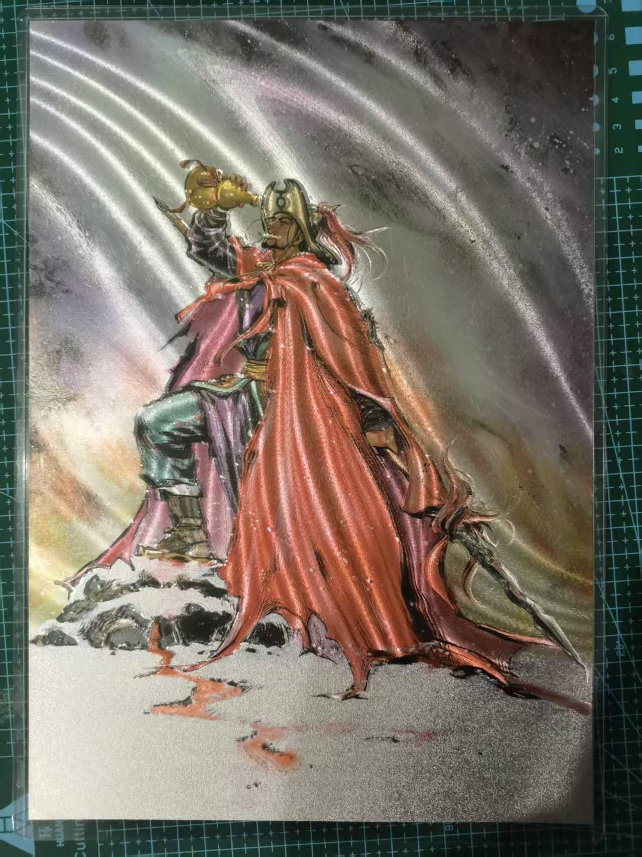 言遇卡牌【新春贺岁场2026.2.22晚22：00截拍】新人闲置欢迎捡漏 【限编】【A4大卡】林冲 257/396 夏伟义 粗闪 港漫水浒