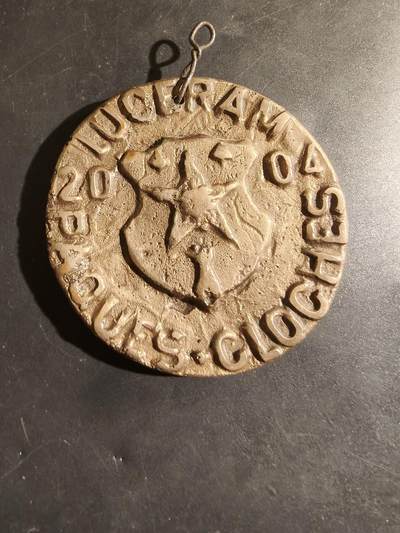 老王徽章第182期 - 法国铜章   直径68mm    重量168.01g