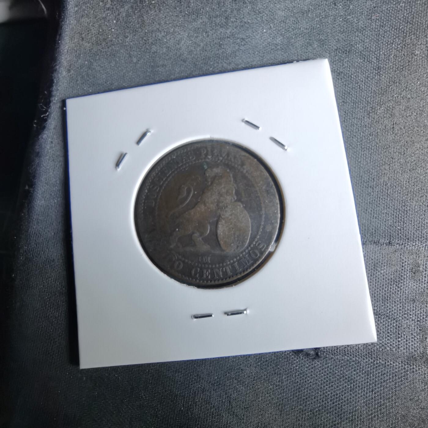 沼泽如烟--第993场 西班牙老铜币