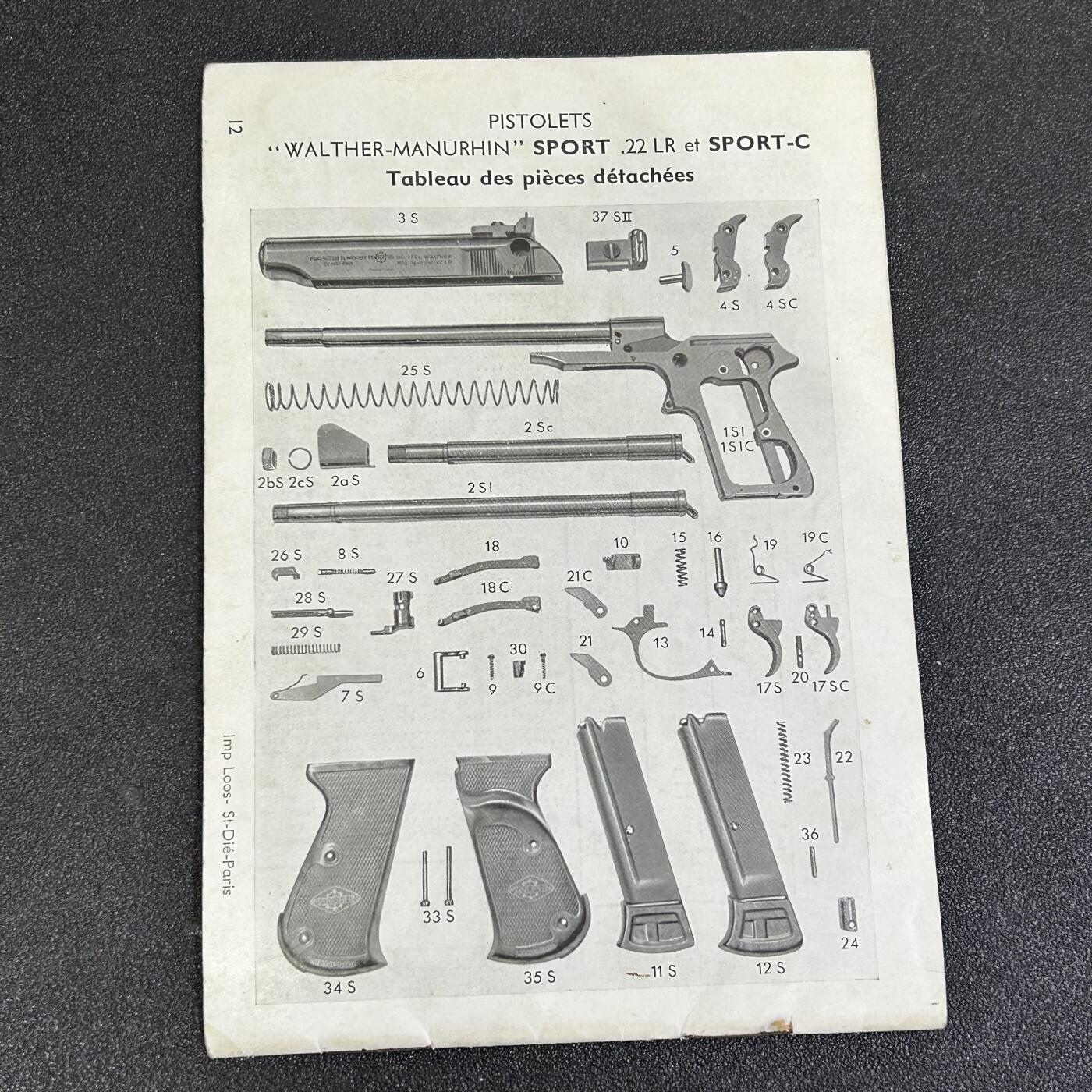 西秦中古拍卖第七十七期 2026马年新春专场 本场拍品年初九发出 冷战时期 西德 联邦德国武器公司宣传手册/操作手册 很稀少