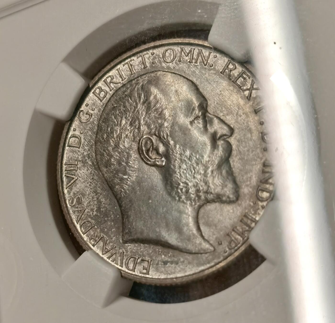 “福币呈祥”新年甄品场（直播拍卖）甄臻铺-世界币章拍卖（第50期），送拍享返佣金等优惠多多 英国爱德华七世银币精致全套 一共九枚 一单送评 编号001-009 包浆精美且一致 一步到位的状态 终生收藏