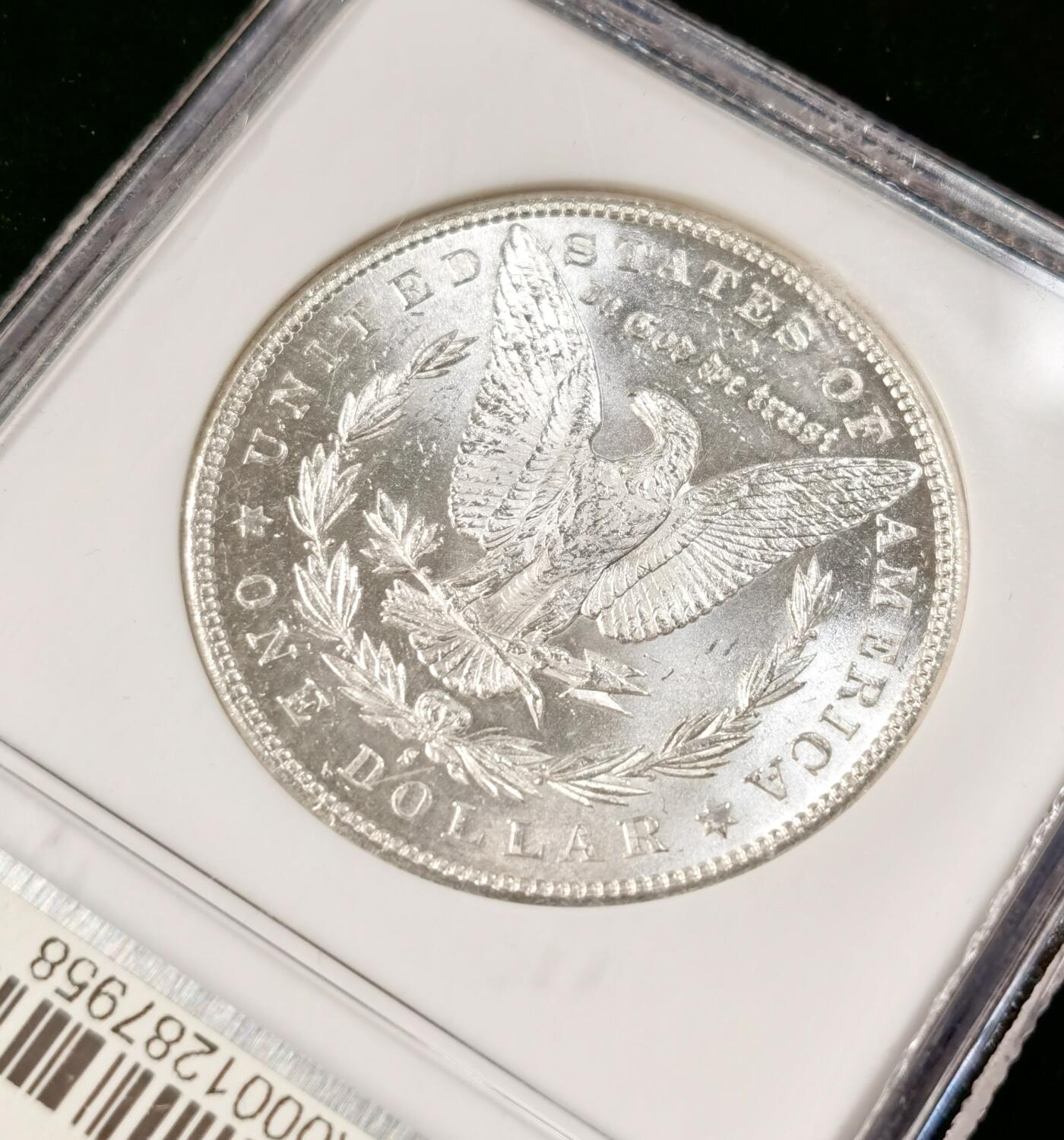 “福币呈祥”新年甄品场（直播拍卖）甄臻铺-世界币章拍卖（第50期），送拍享返佣金等优惠多多 NGC-MS65 1880s摩根，状态一流 老盒难得