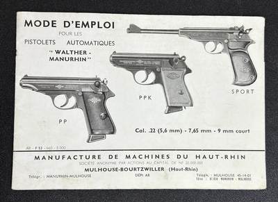 西秦中古拍卖第七十七期 2026马年新春专场 本场拍品年初九发出 - 冷战时期 西德 联邦德国武器公司宣传手册/操作手册 很稀少