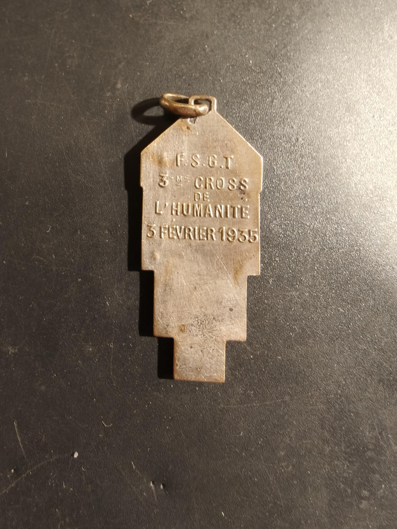 老王徽章第182期 法国田径运动纪念章