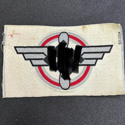 西秦中古拍卖第七十七期 2026马年新春专场 本场拍品年初九发出 - 德三 航空题材布标 