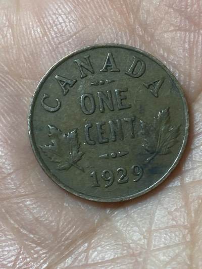 2026年第二十四场(总第一百九十三场）外国好品散币场(免佣金) - 加拿大🇨🇦1929年1分(乔治五世第二版)