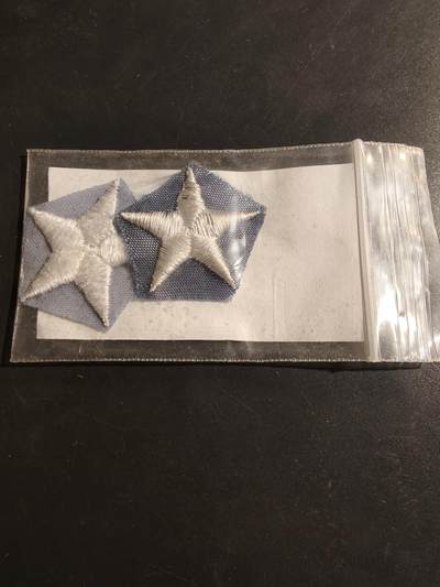 老王徽章第182期 - 美国金星服役旗两枚  