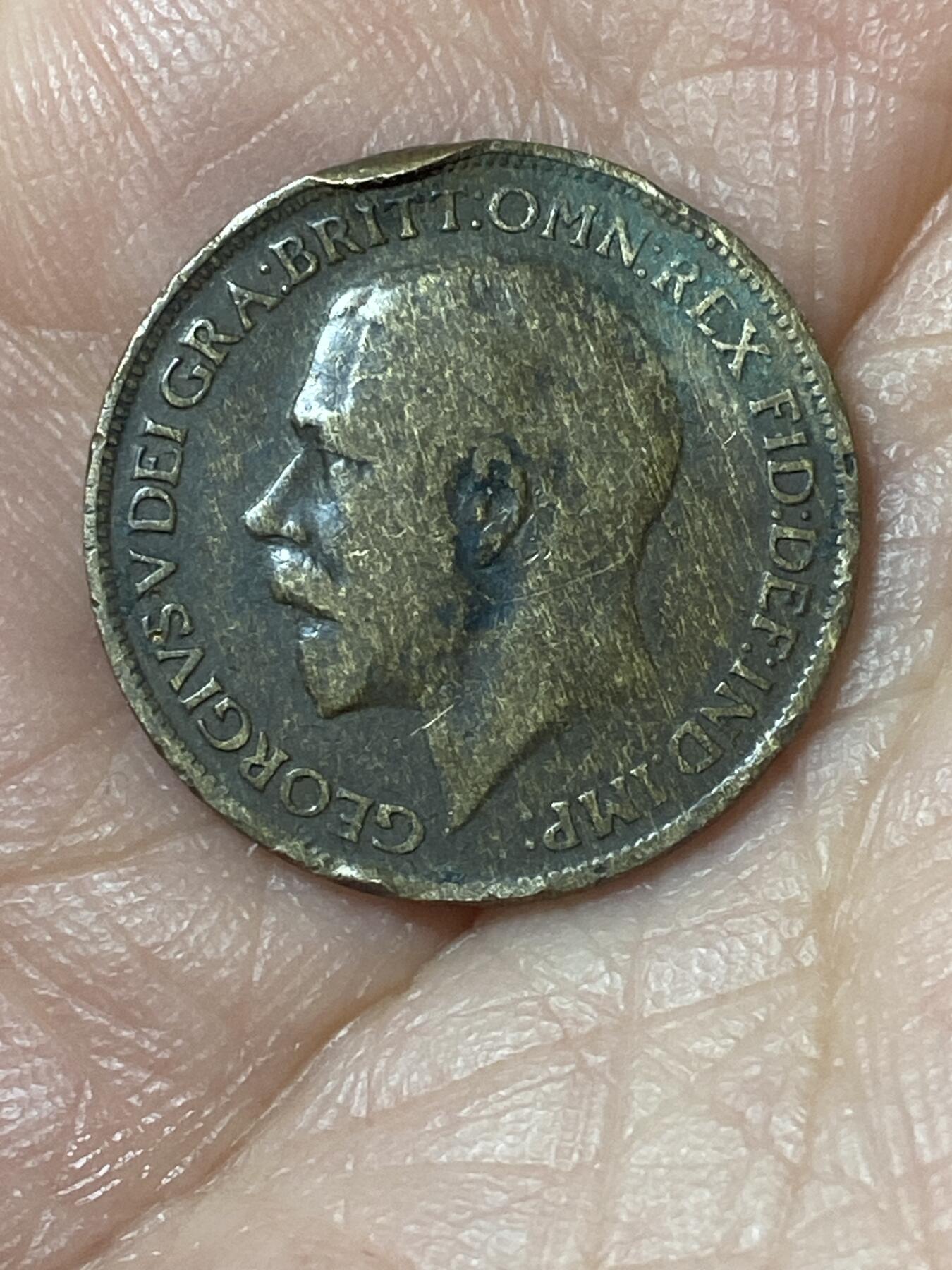 2026年第二十四场(总第一百九十三场）外国好品散币场(免佣金) 英国🇬🇧1920年1法新(乔治五世第二版)