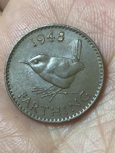 2026年第二十四场(总第一百九十三场）外国好品散币场(免佣金) - 英国🇬🇧1948年1法新(乔治六世第一版关门年)